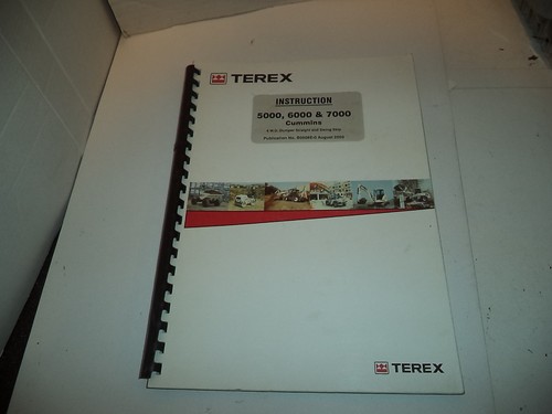 Terex dumper operators - terex, wd