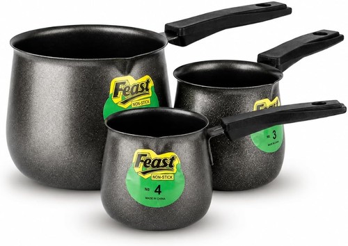 3pcs turkish coffee pot set - 3pcs,