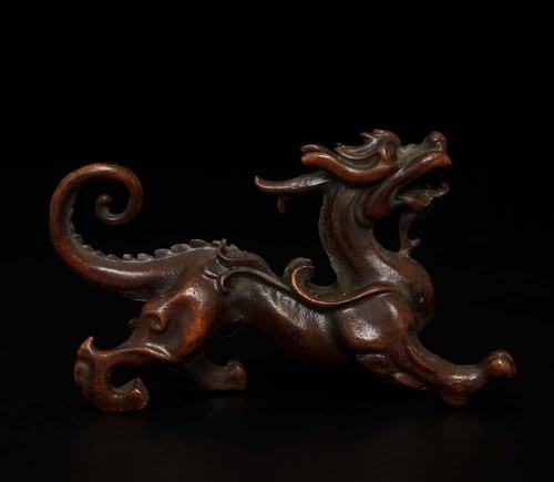126g old chinese - old, statue