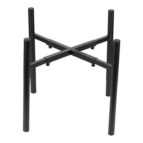 Metal plant stand - plant, black