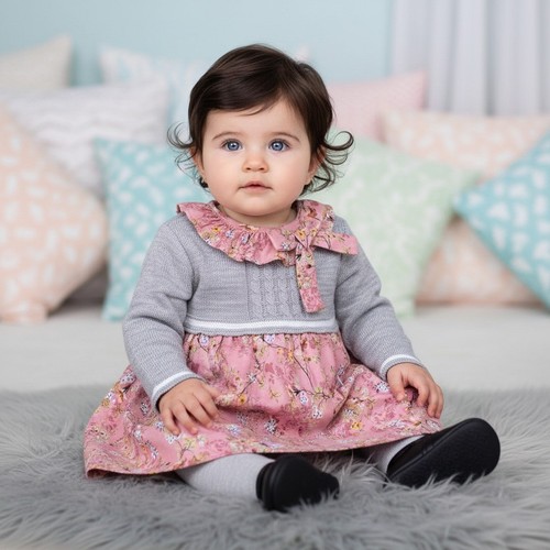Baby dress girl spanish floral - girl,