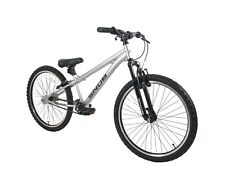 Snob Luna 24" Wheel Jump Style MTB Bike Single Speed Silver Age 8+
