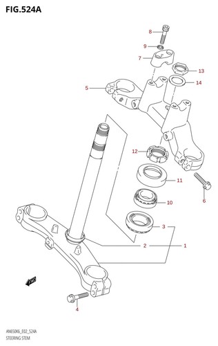 Suzuki genuine bolt suspension - suzuki,