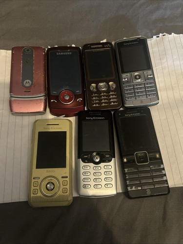Vintage mobile phone bundle - vintage,