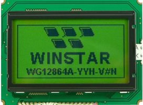 Winstar wg12864a nyg lcd - winstar, wg12864a-nyg-vn