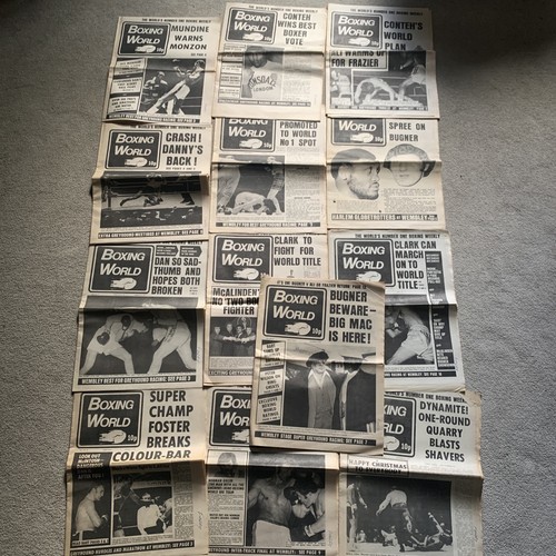 Boxing world newspaper - world,