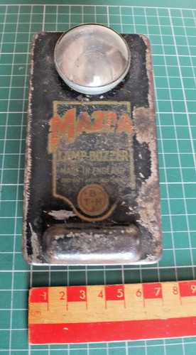 Vintage mazda lamp buzzer - vintage,