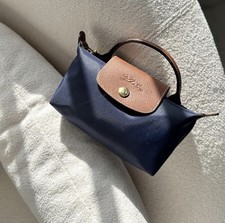 Le Pliage Mini Pouch Bag Navy