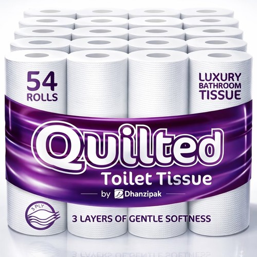 54 Rolls of 3-Ply Premium