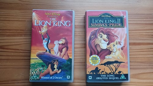 The lion king vhs walt - 1,