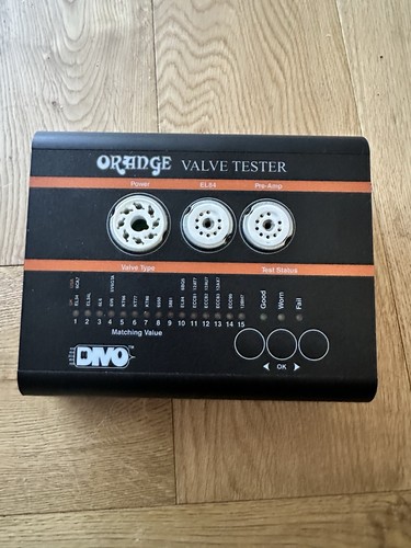 Orange divo valve - orange, tester