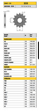 325 - PASS SPROCKET 520 for