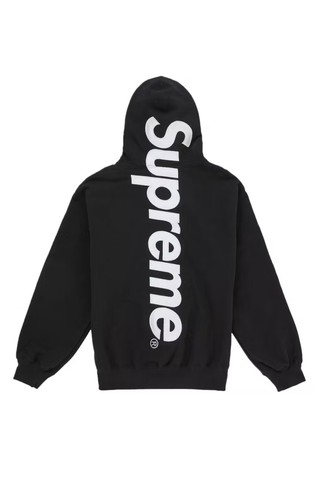 Supreme satin appliqué hooded - supreme,