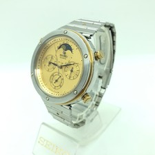 [w2148] SEIKO 7A48-7010 Moon