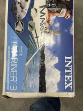 Intex Mariner 3 Sport Set Collection Inflatable Boat. Excellent Condition
