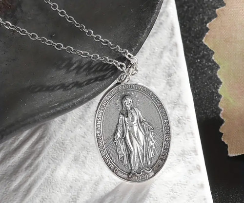Miraculous medal - medal, (blessed)