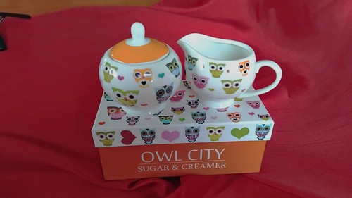 Owl creamer milk jug sugar - jug,