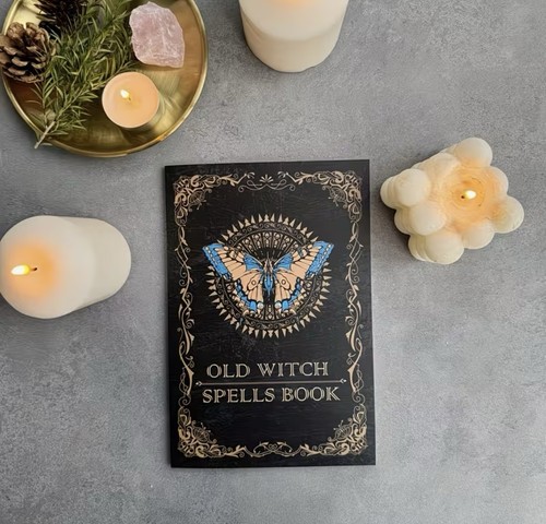 Witchy spell book - spell, pages