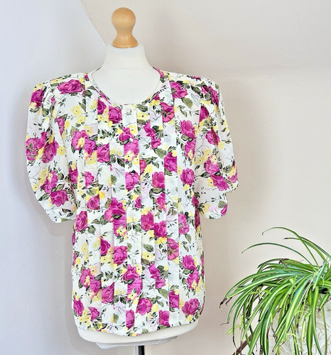 Vintage jacques vert blouse - jacques,