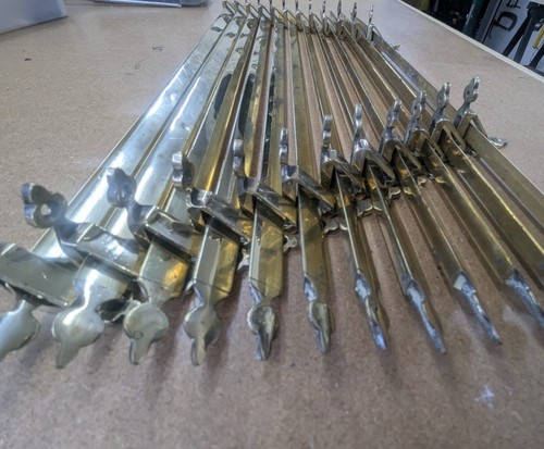 Solid brass fleur lis - brass,, fleur-de-lis
