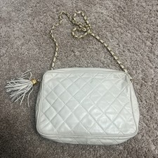 Vintage Chanel Cream Quilted