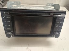 NISSAN JUKE F15 SAT NAV RADIO DISPLAY SCREEN HEAD UNIT NO CODE 25915 BV80A 