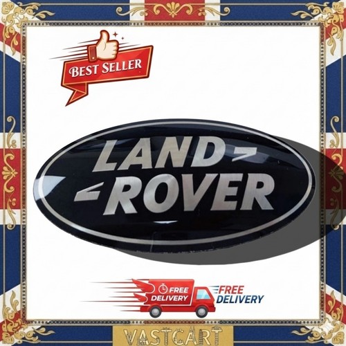 Landrover badges black silver - badges,