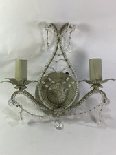 French Shabby Chic  Style Double Arm Wall Light
