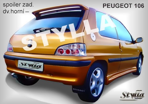 Spoiler rear roof tailgate top - tailgate,