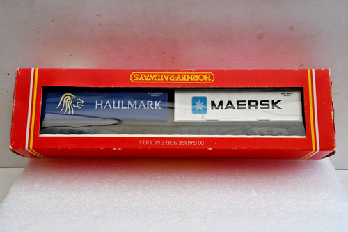 Hornby r387 container wagon - r387,