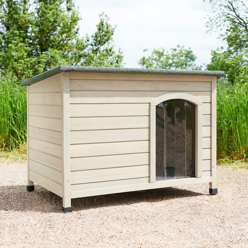 Medium wooden dog - medium,