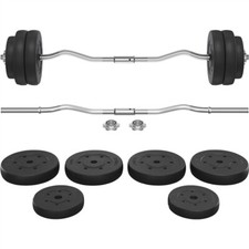 Barbell Weight Set 30kg/25kg/20kg Barbell Adjustable Gym Weight for Home Fitness