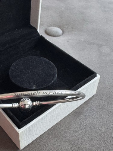 Pandora signed silver engraved - pandora,