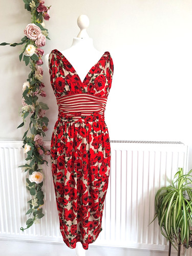 Isabel pedro red mix floral - isabel,