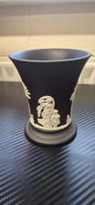 Wedgwood Black Basalt Jasperware vase