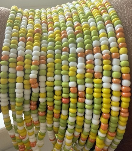 Pieces african waist beads - 3,
