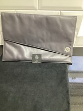 Fabulous cared for Liberty (Hera Collection) Grey Leather Envelope Clutch 
