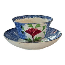 Antique Staffordshire Blue