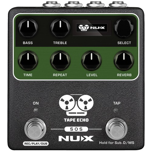 Ndd tape echo effects - nu-x, ndd-7