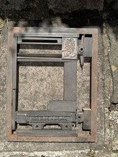 Vintage Metal Letterpress