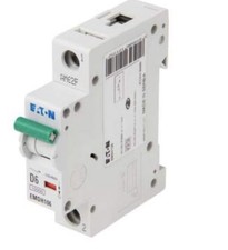EATON 6 AMP TYPE D 10kA MCB