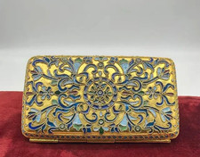 ANTIQUE RUSSIAN SILVER ENAMEL
