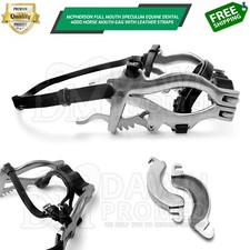 McPherson Full Mouth Speculum Equine Dental 4000 Horse Mouth Gag German Grade
