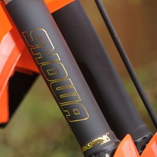  **GOLD** HONDA EVO CR CRF 125 250 450 500 - FORKSHRINK 360 in GOLD