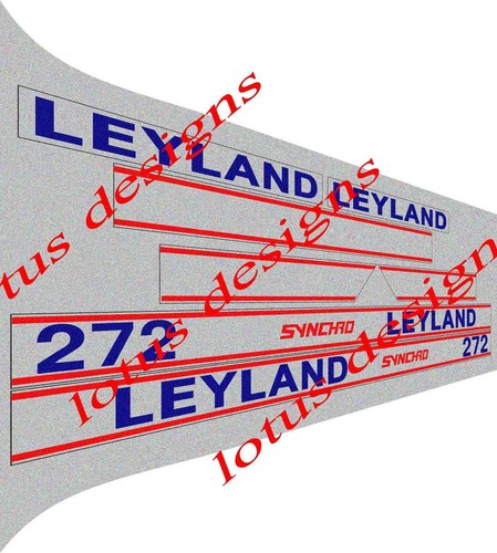 Leyland synchro tractor - tractor, bonnet