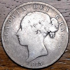 1883 Queen Victoria Young Head