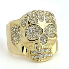 Round Diamond Men's Skull