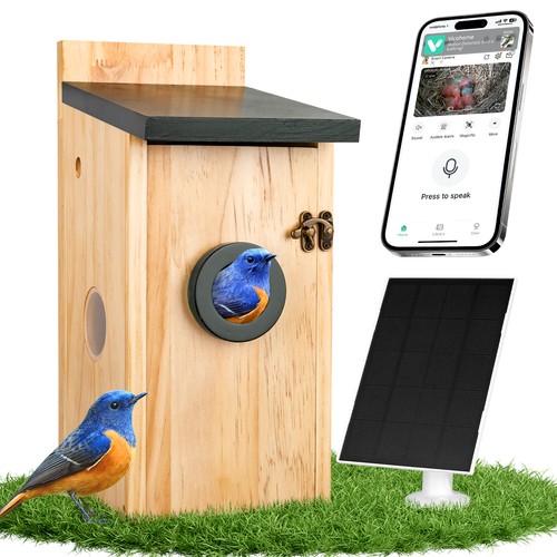 Smart bird house - bird, camera