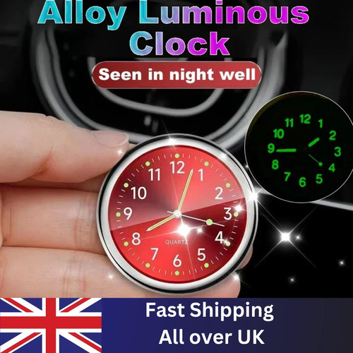 Mini car dashboard clock - dashboard,