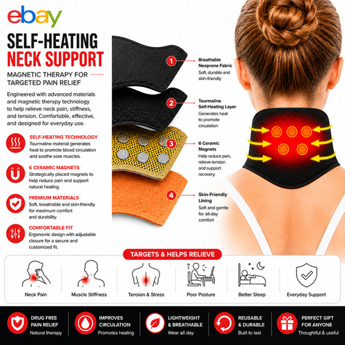 Self heating magnetic - magnetic, neck